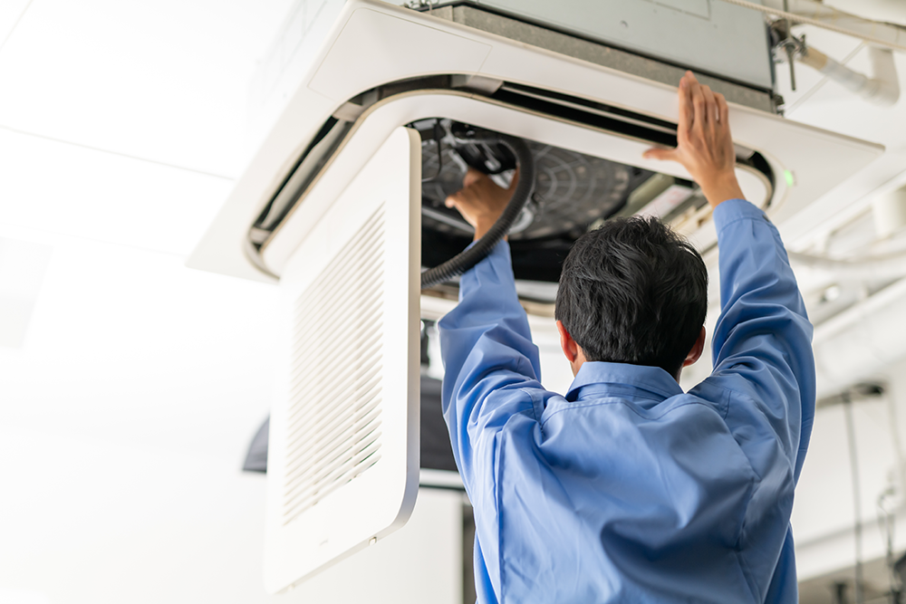 既存空調の入替